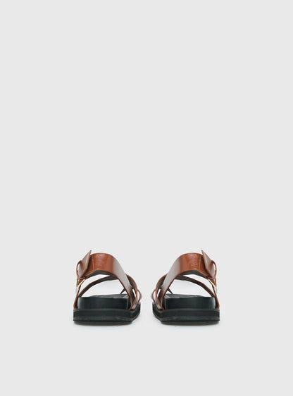 Billini Tennie Sandals Tan / Black
