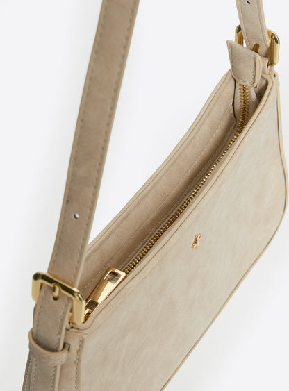 Peta & Jain Lilu Bag Cream Suede