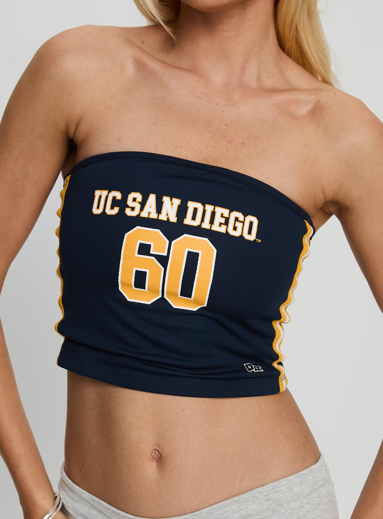 UC San Diego Jersey Tube Top Blue