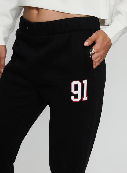 Stanford Basic Sweatpants Black