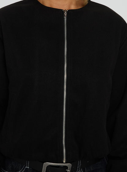 Grasp Bomber Jacket Black