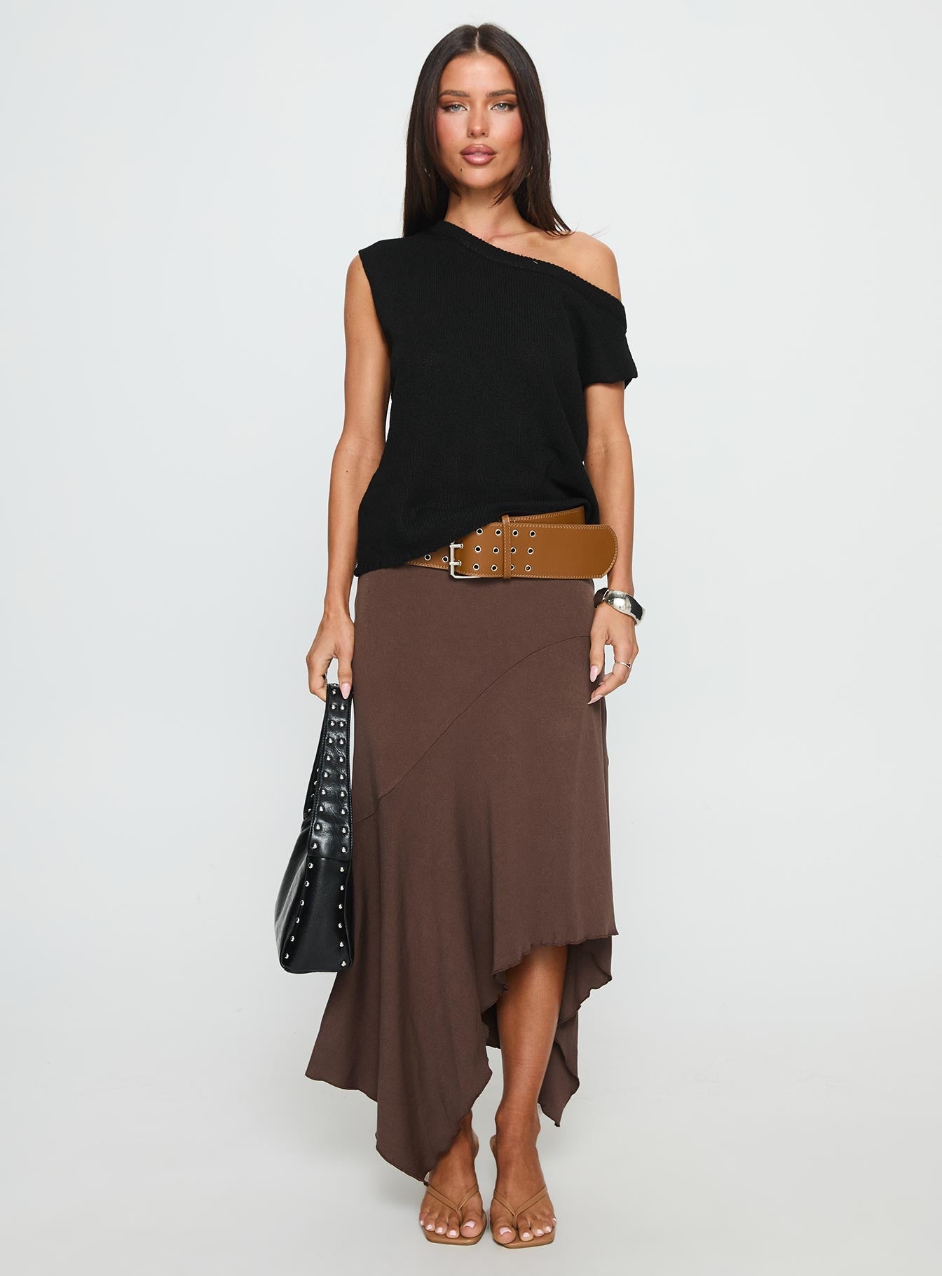 Ashfield Off Shoulder Top Black