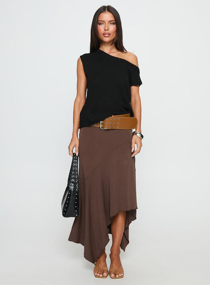 Ashfield Off Shoulder Top Black