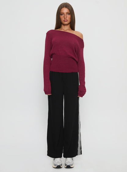 Fusion Tailored Track Pant Black