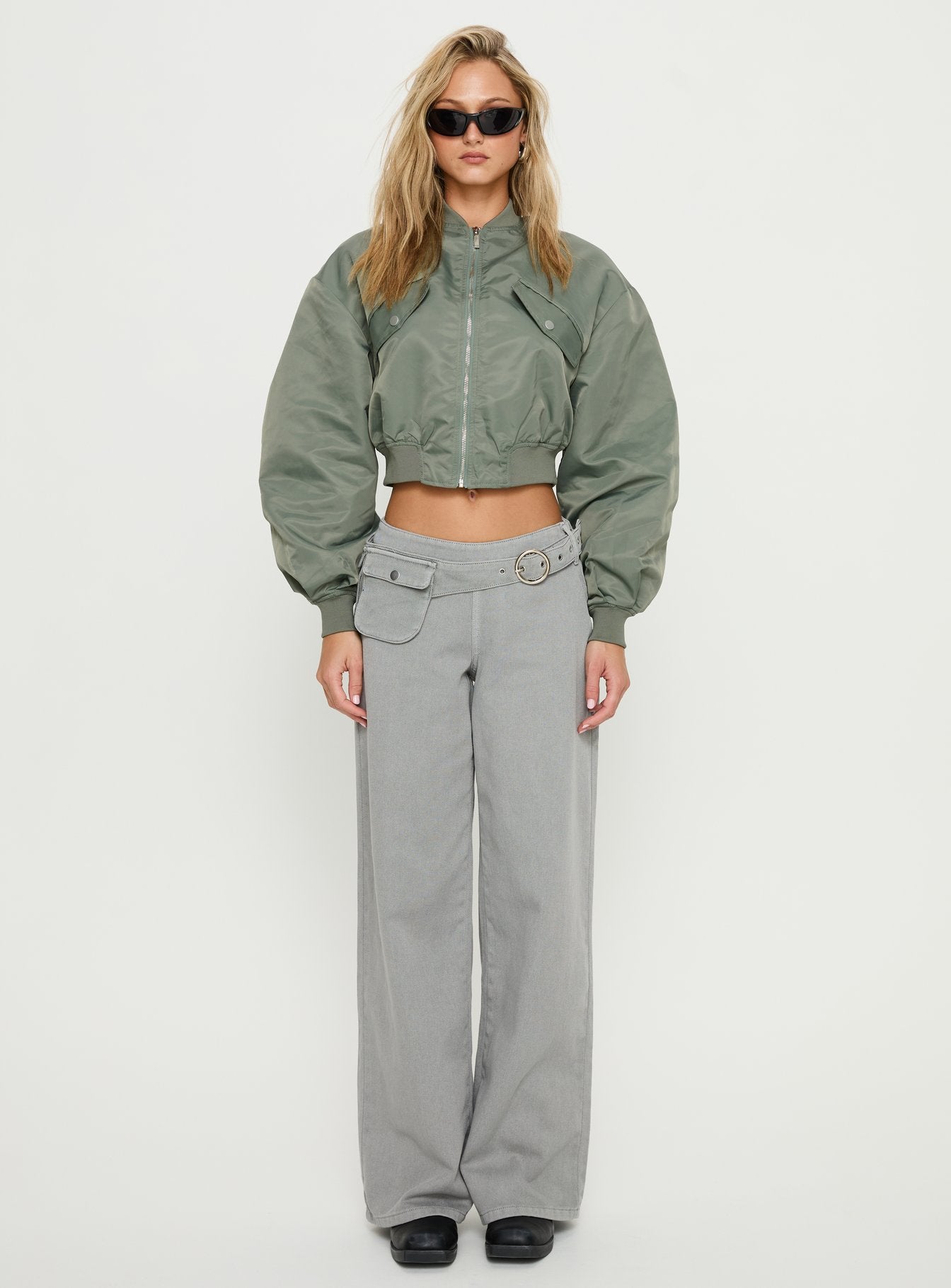 Thalya Bomber Jacket Green