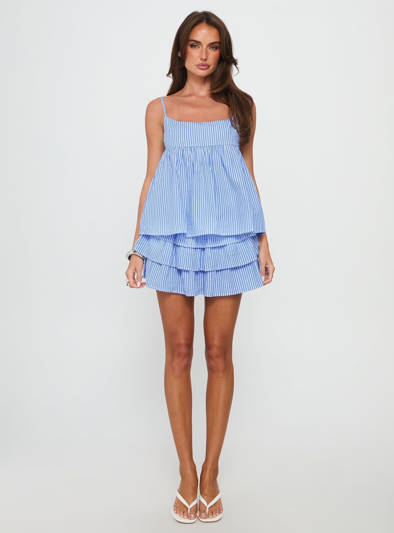 Sun Soaked Tiered Set Blue Stripe