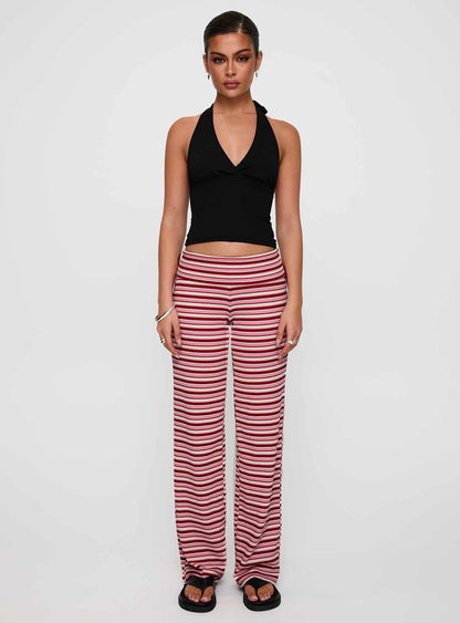 Dreamgirl Folded Pant Pink Multi