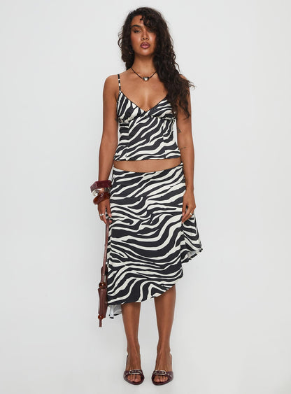 Cabernet Asymmetrical Set Zebra