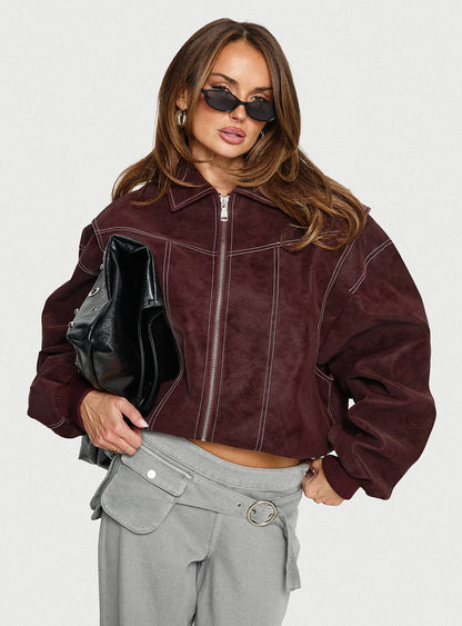 Vista Bomber Jacket Shiraz